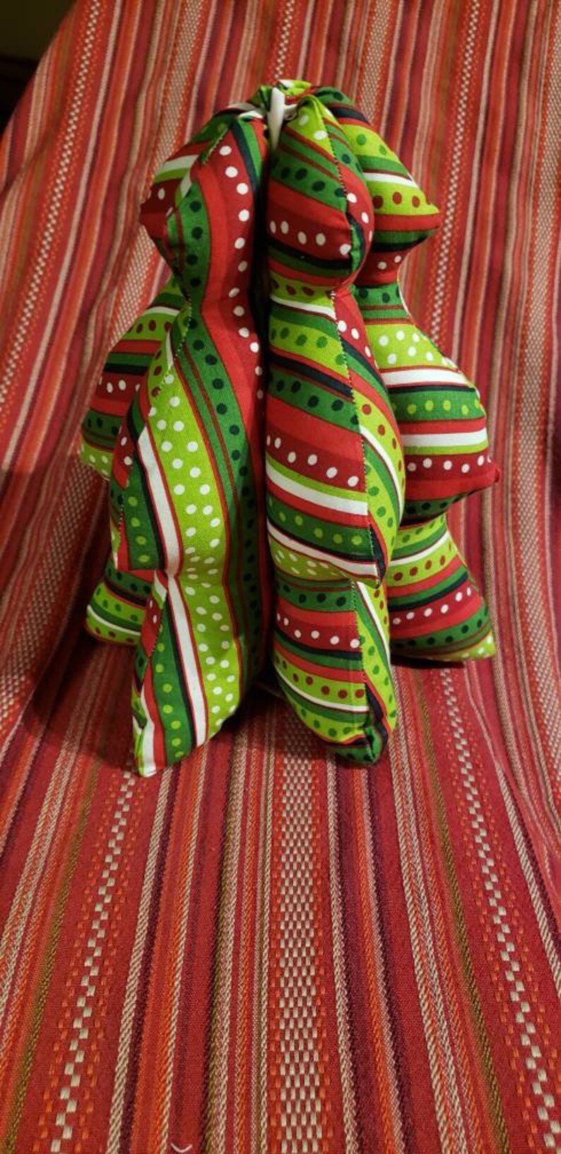 Days Till Christmas 3D Countdown Tree and Fabric Chain Rings Etsy