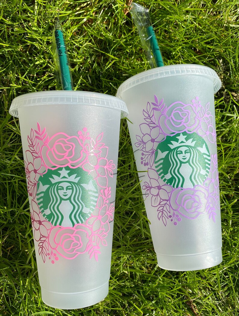 Custom Girl Starbucks Cup, Personalized Tumbler cup with name, Custom Mom drinking Cup, Birthday Cup Gifts, Personalized Mom Gift afbeelding 5