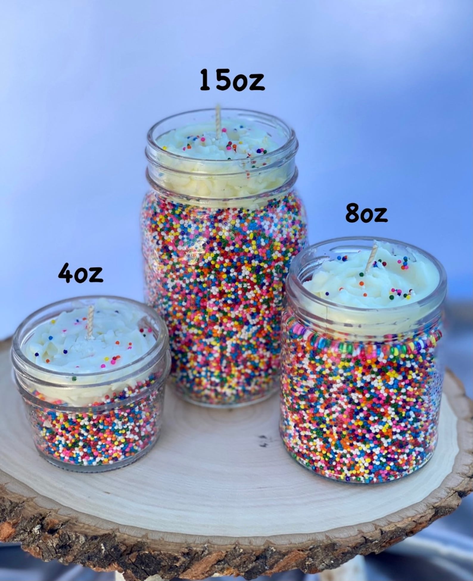 Happy Birthday Candle, Custom Birthday Candle Gift, Candle With