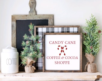 Candy Cane Sign, Christmas Decor, Christmas Sign, Christmas, Winter Decor, Holiday Decor, Home Decor, Farmhouse Decor, Farmhouse Sign, Gift
