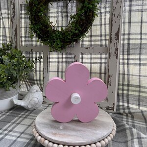 Flowers, Flower Shelf Sitter, Flower Decor, Spring, Spring Decor, Home Decor, Tiered Tray Decor, Farmhouse Decor, Daisy&#39;s, Daisy, Home Decor