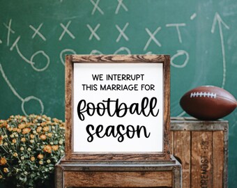 Football, Football Decor, Football Sign, Fall Decor, Fall Sign, Fall, Wooden Sign, Football Signs, Fall Wood Sign, Home Decor, Decor, Gift