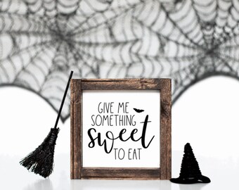 Halloween Decor, Halloween Sign, Tiered Tray Decor, Tiered Tray Sign, Halloween Tiered Tray, Home Decor, Wooden Sign, Farmhouse Decor, Sign