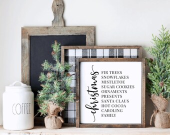 Christmas Decor, Christmas Sign, Christmas, Christmas Gift, Home Decor, Farmhouse Decor, Farmhouse  Sign, Wooden Sign, Gift, Sign, Farmhouse
