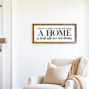 Home Decor, Housewarming Gift, Farmhouse Sign, Farmhouse Decor, Decor, Living Room Sign, Bedroom Decor, Entryway Decor, Wedding Gift, Gift