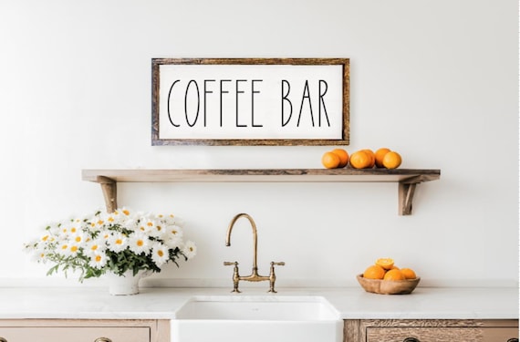 Coffee Bar Sign, Coffee Bar, Coffee Sign, Coffee Bar Decor, Home Decor, Decor, Farmhouse Decor, Coffee Station, Farmhouse Sign, Gift, Sign