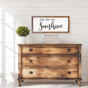 Summer Decor, Summer Sign, Home Decor, Farmhouse Sign, Farmhouse Decor, You are my Sunshine, Sunshine Sign, Nursery Sign, Bedroom Sign, Gift