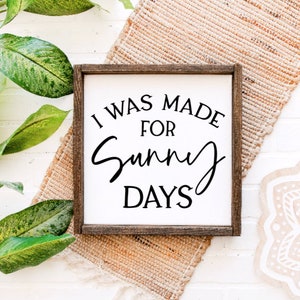 Summer Decor, Summer Sign, Summer, Home Decor, Farmhouse Decor, Farmhouse Sign, Farmhouse, Sunn Days, Decor, Housewarming Gift, Sign, Gift