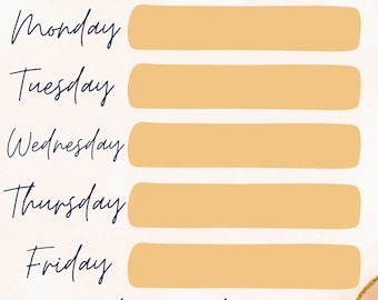 Nursing Student Weekly Planner PDF | organizer | planner | nursing school | nclex prep | weekly planning | planner for nursing school | pdf