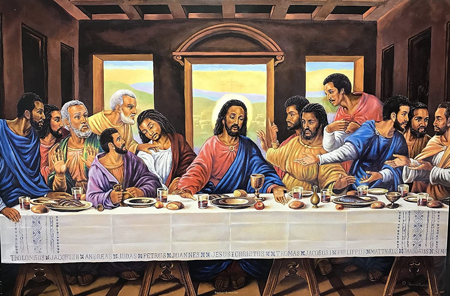 Printable Last Supper Picture - Printable Word Searches