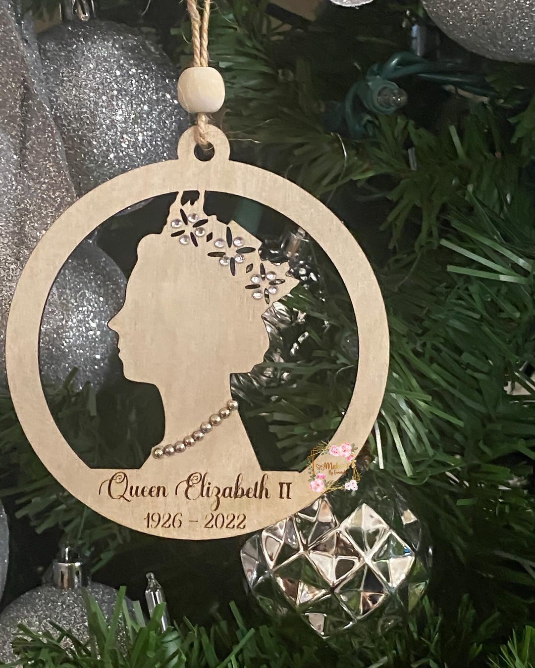 Christmas Ornament 2023 Queen Ornament Elizabeth II Etsy