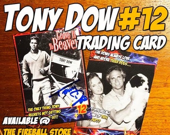 SIGNED Leave it to Beaver Official TONY DOW Trading Card #12!!! Tony Dow, Wally Cleaver, Trading Card