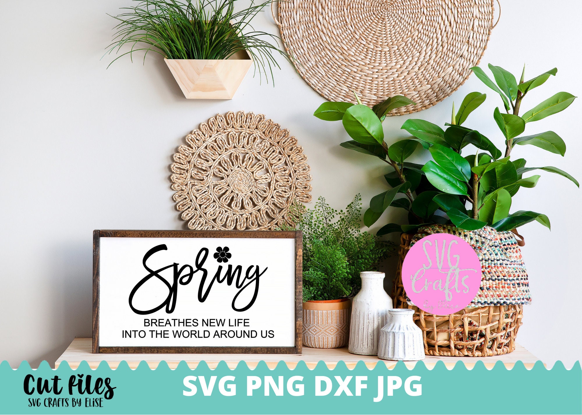 Spring SVG Bundle Spring Bundle Svg Dxf Png Instant | Etsy