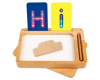  Play Therapy Sand Tray Basic Portable Starter Kit with Tray,  Sand, and Miniatures : Toys & Games