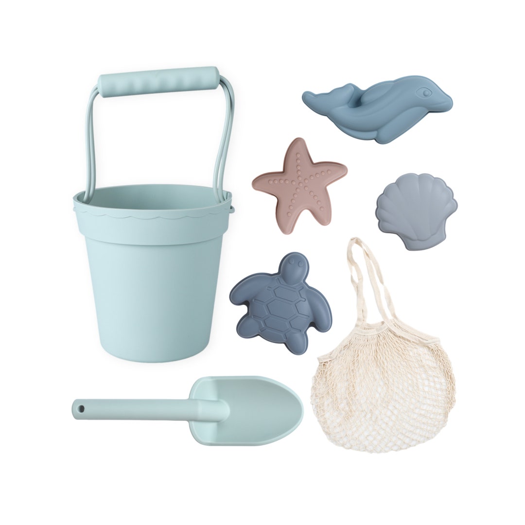 BLUE GINKGO Silicone Beach Toy Set Soft, Durable and Made to Last Etsy