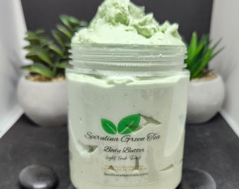 Spirulina Grüner Tee Körperbutter