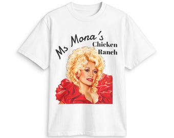 Dolly Portrait with Quote A smile is a frown turned upside down T-Shirt