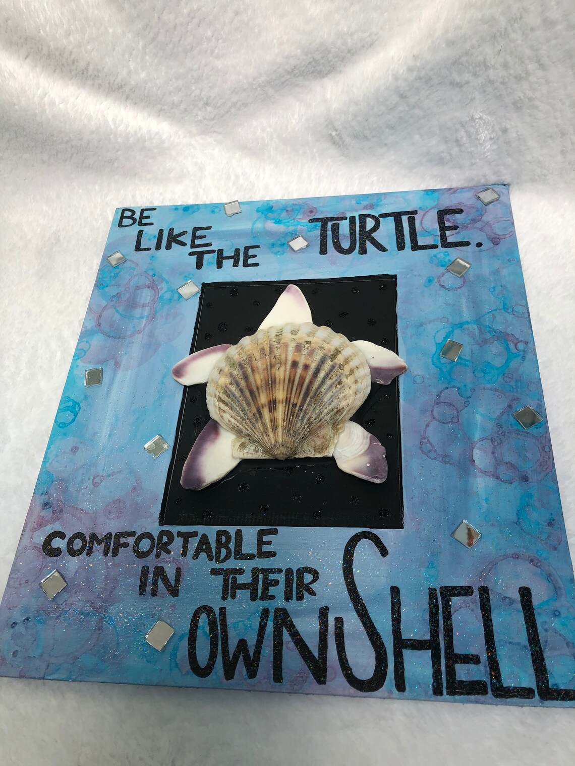 Turtle Shell Painting Etsy