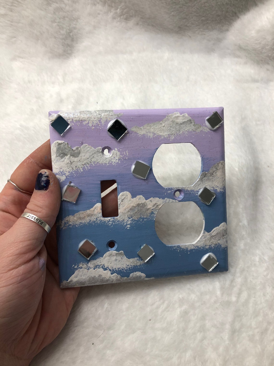 Painted Light Switchoutlet Cover Etsy UK