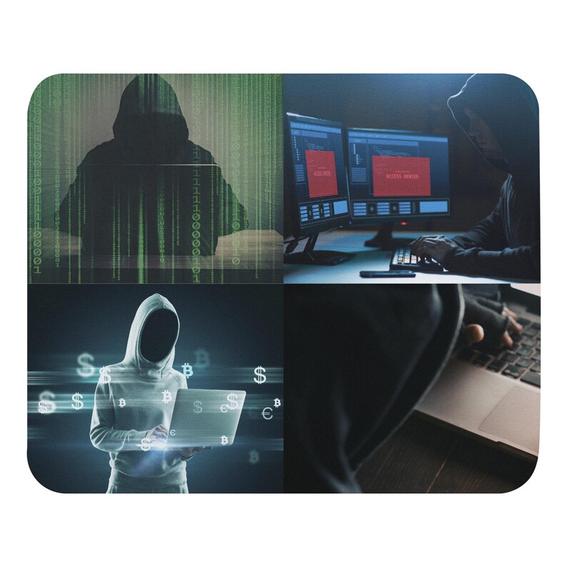 The Hacker Mindset Mouse Pad Coding Desk Mat Programmer Gift Tech ...