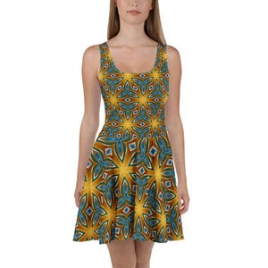 symmetrical dress design Maasai Dress - Purple