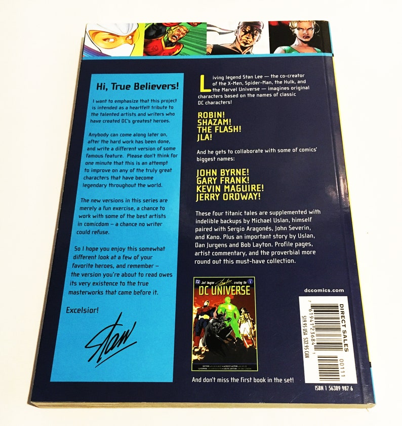 just imagine stan lee creating the dc universe omnibus