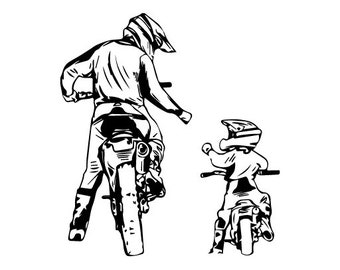 Download Dirt Bike Dad Svg Etsy