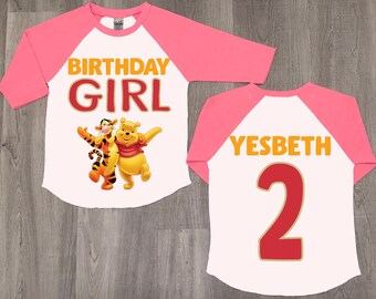 winnie the pooh 1st birthday shirt