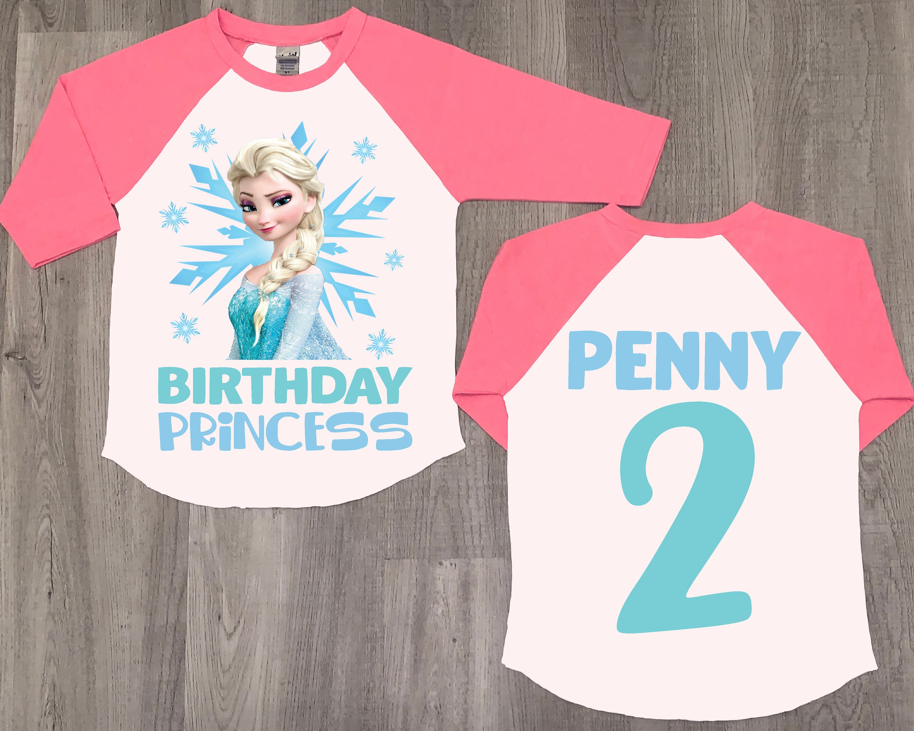 Elsa Birthday Shirt Frozen Birthday Shirt 2nd Birthday | Etsy