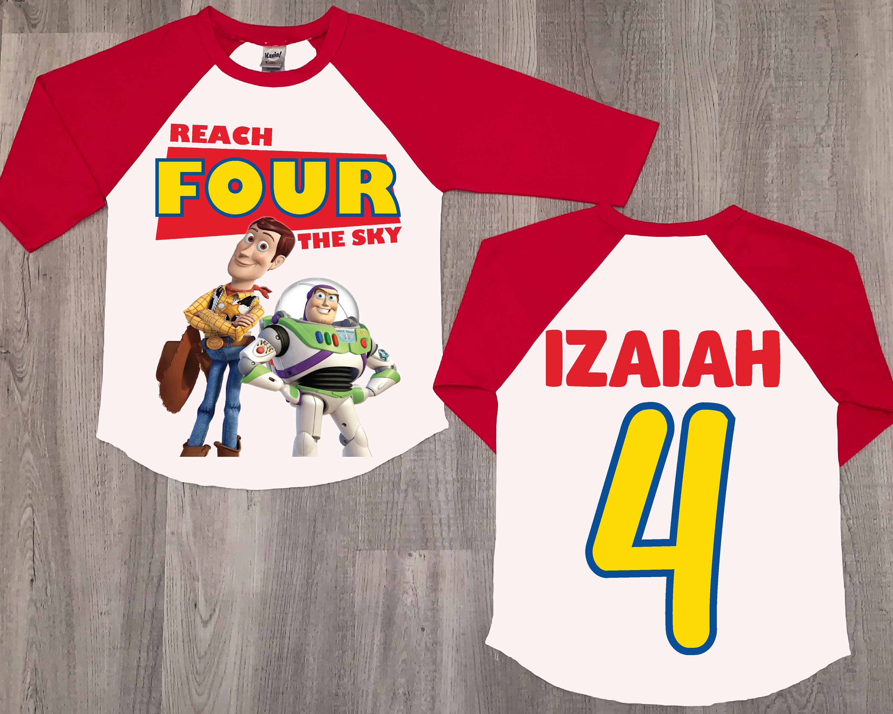 Toy Story Birthday Shirt 4th Birthday 