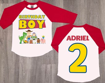 Toy story birthday shirt | birthday boy shirt | disney shirt | 2nd birthday shirt | fun birthday shirt