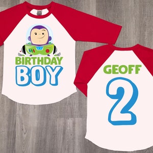 Toy story birthday shirt, 2nd birthday shirt, buzz lightyear shirt, disney birthday shirt, kid birthday shirt, birthday shirt