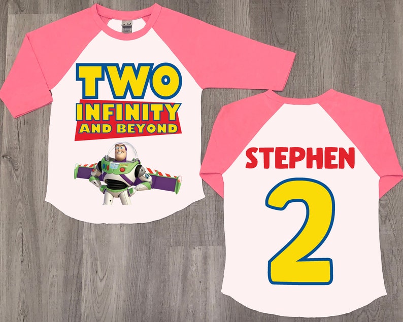 Two Infinity and Beyond Shirt 2nd Birthday Shirt Toy Story - Etsy