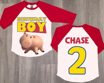 Personalized Toy Story Birthday Shirt, Second Birthday