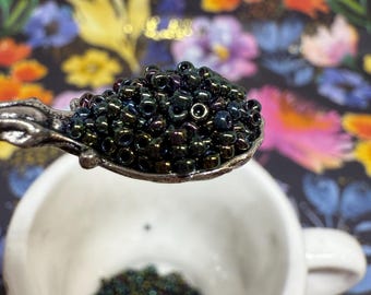 Iridescent | 15/0 Japanese Seed Beads | Metallic | Miyuki | 3.5g & 7.0g (SKU: 15-Miyuki-453)