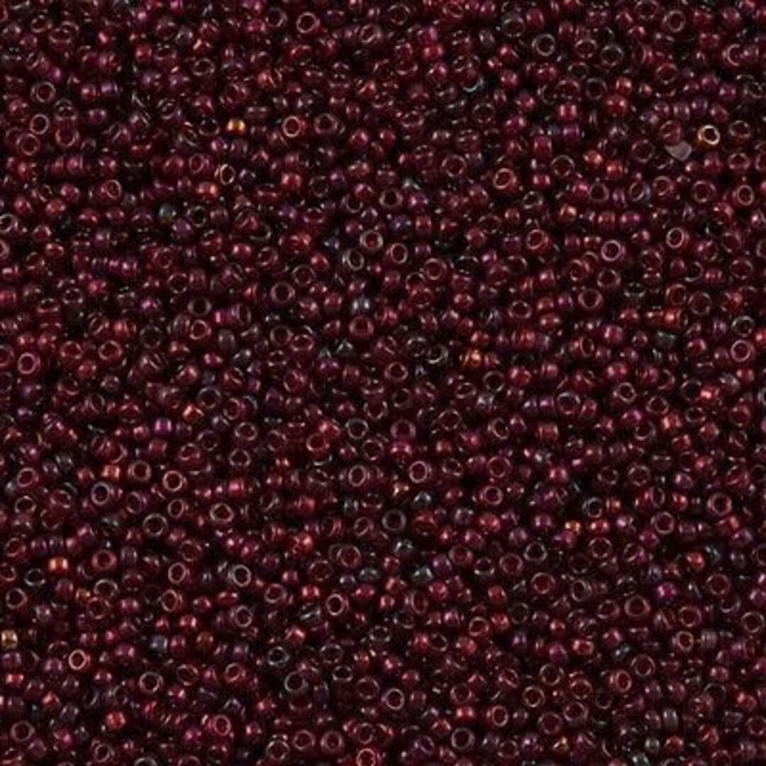 Luser Seed Miyuki Japanese Seed Bead 15/0 Rochelle round Gold, Luster, Burgundy ...