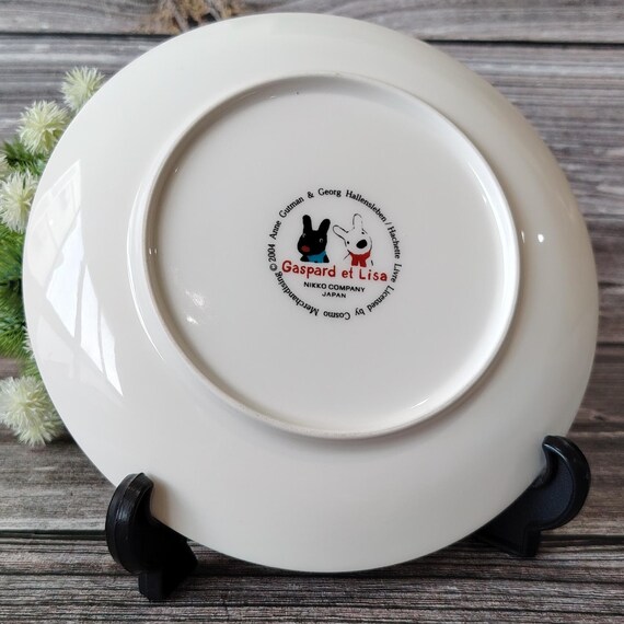 Vintage Gaspard Et Lisa Plate Nikko Japan 2004 Licensed - Etsy Ireland