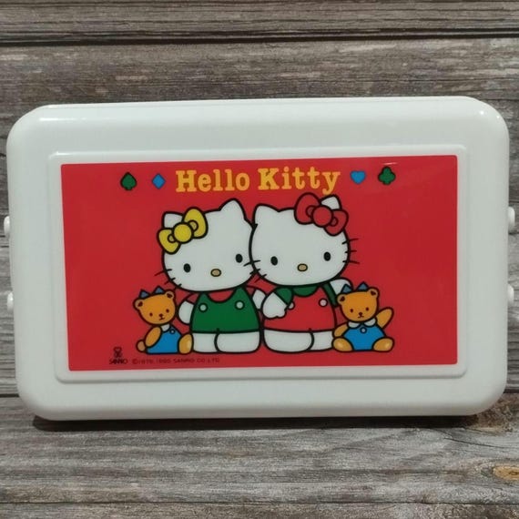 Vintage Hello Kitty Lunchbox, 1990s Sanrio Bento Box - Etsy