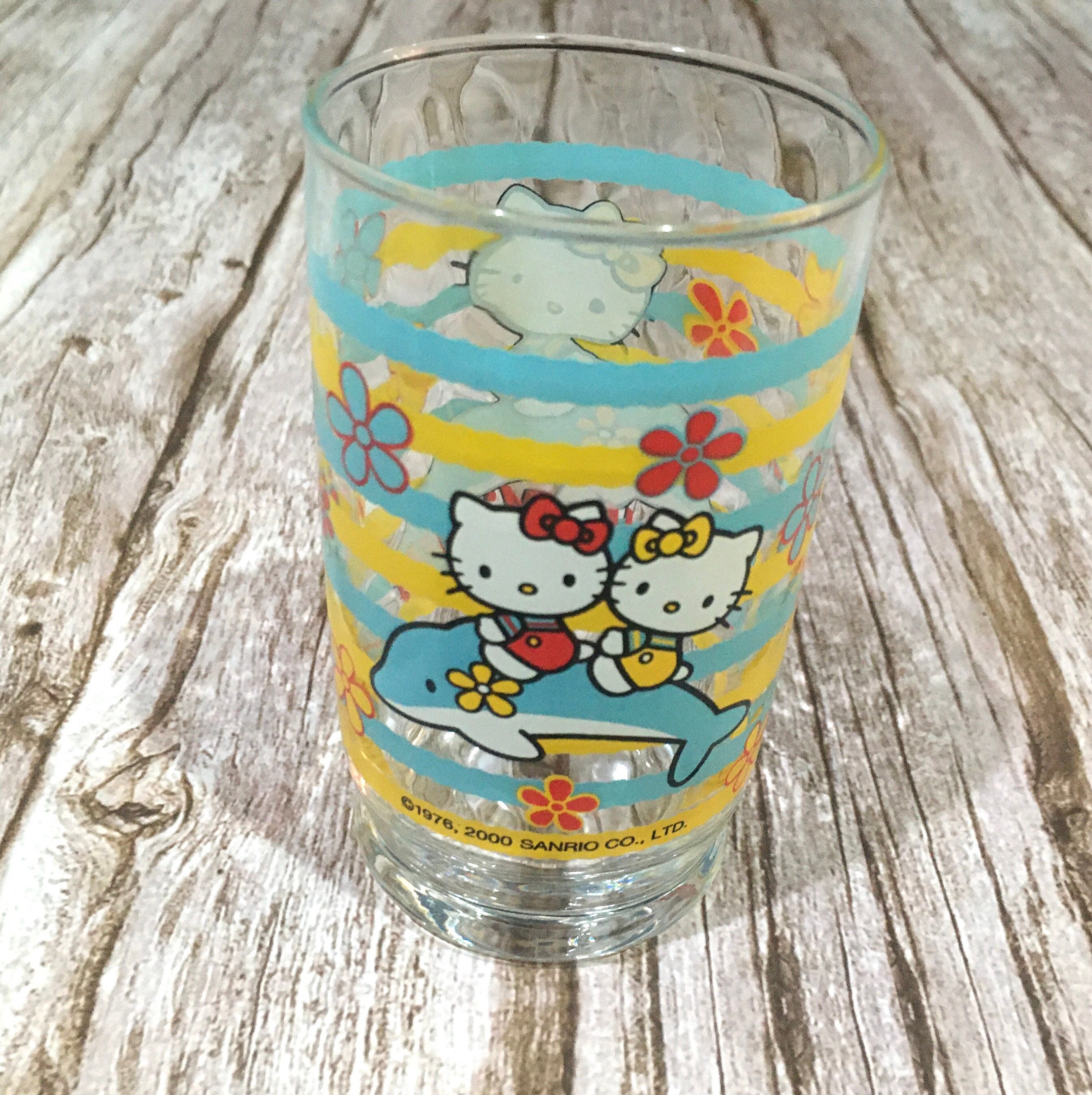 ヴィンテージ ハローキティ＆ミミィ グラス | 2000年 サンリオ