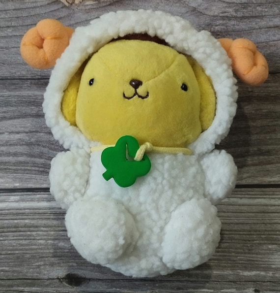 ヴィンテージ サンリオ ポムポムプリン ぬいぐるみ 羊 コスチューム
