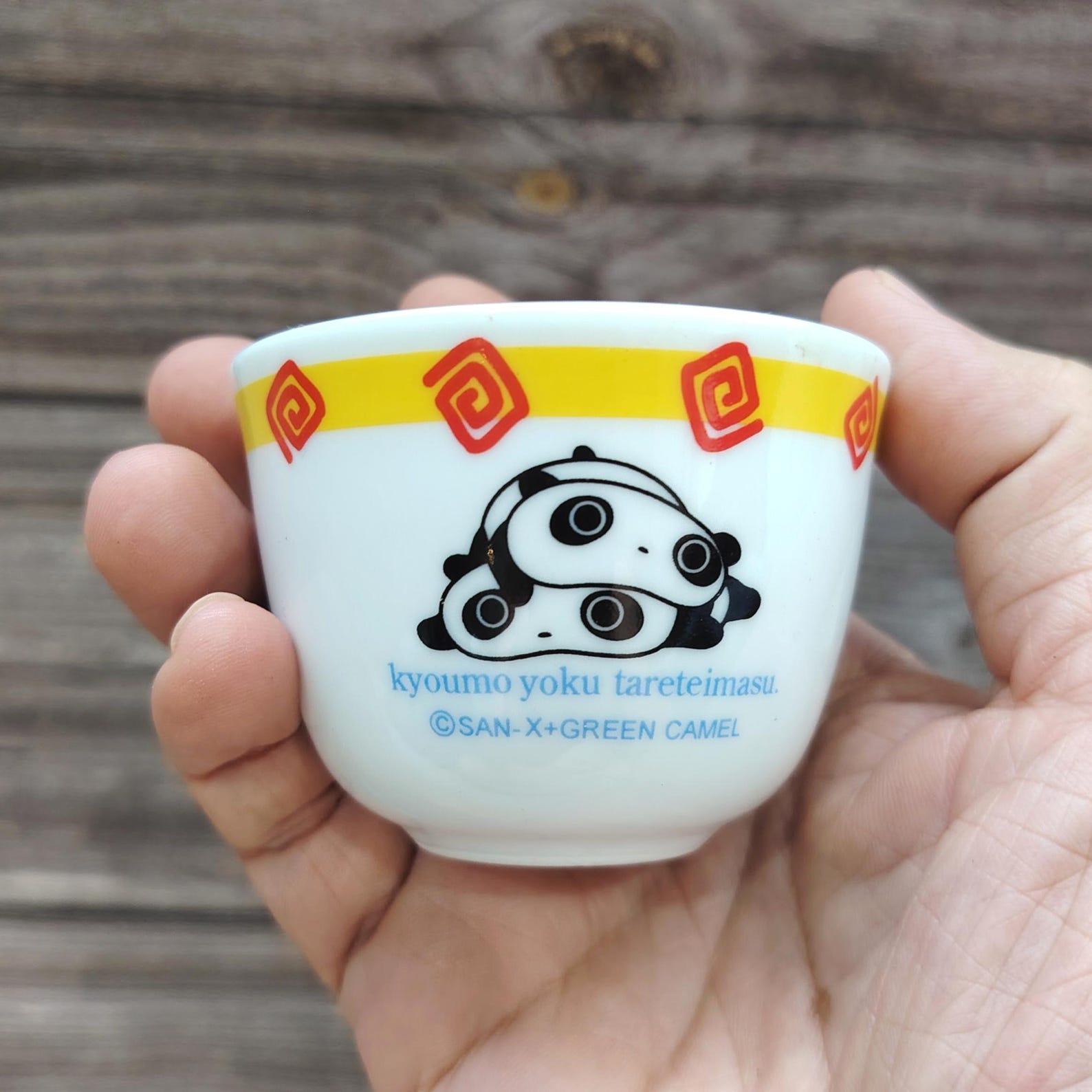 Vintage San-x Panda Ceramic Teacup: Kawaii Japanese Collectible - Etsy