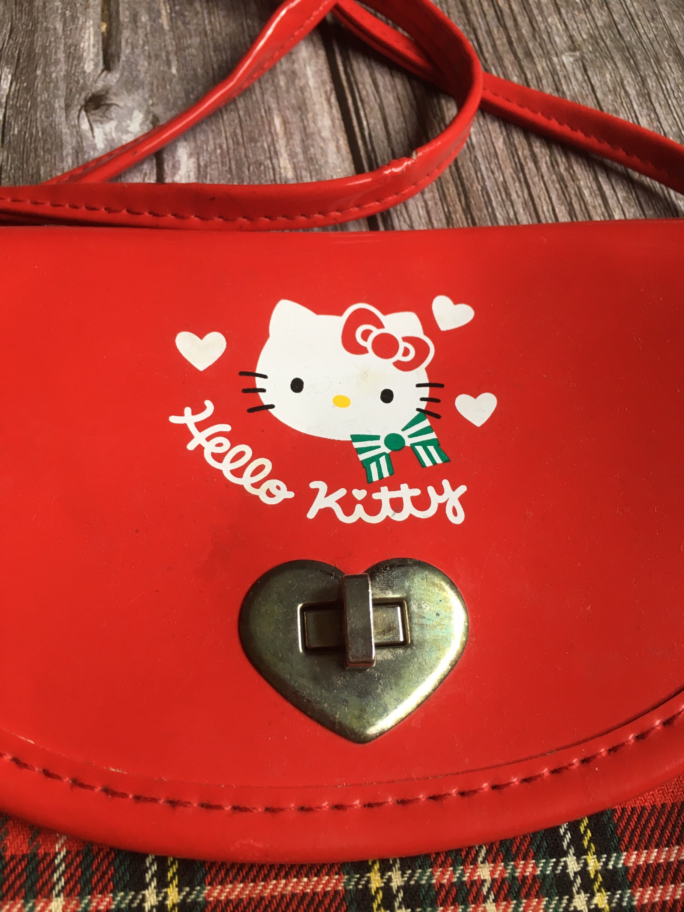 Vintage SANRIO Hello Kitty Shoulder Bag Purse Girl's 