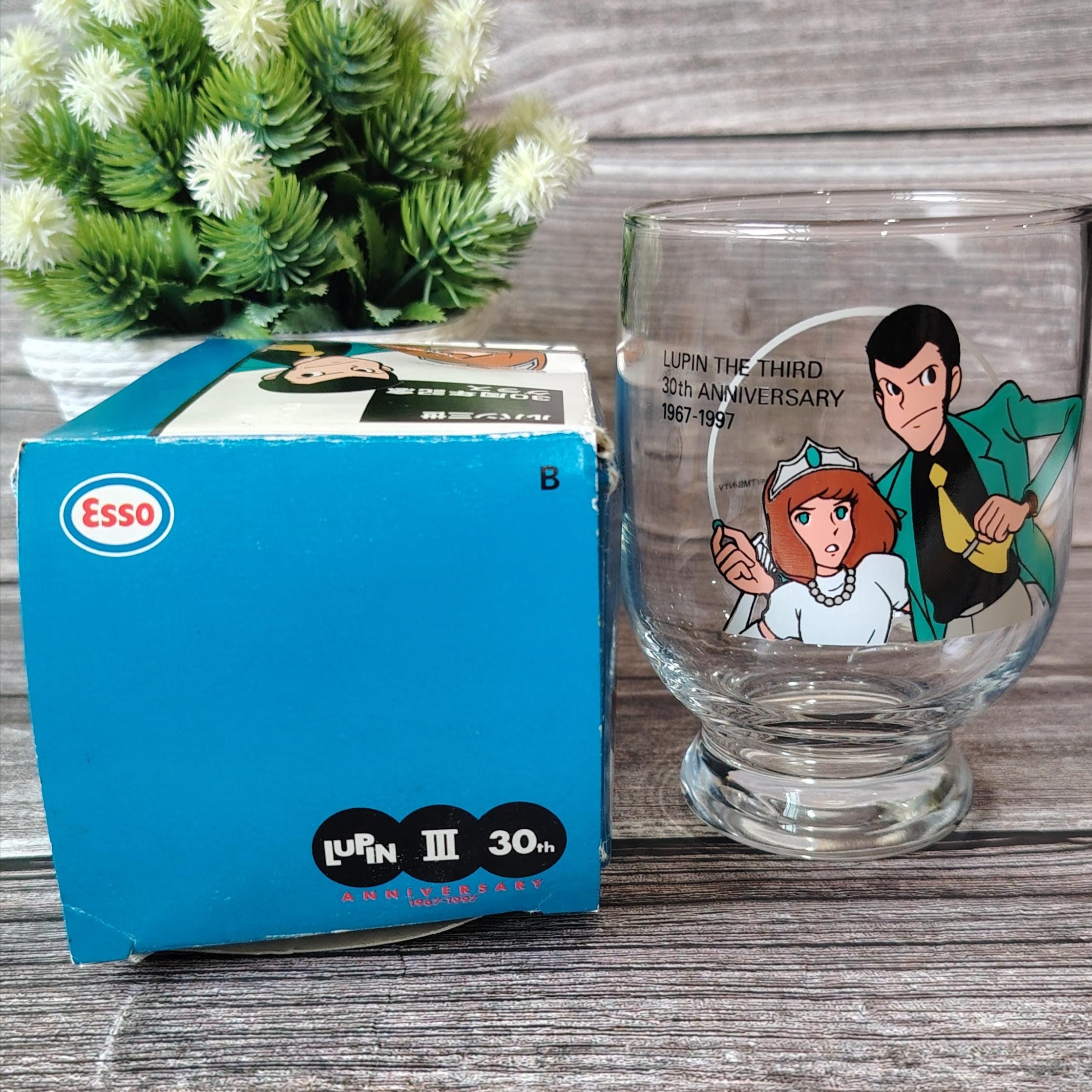 ルパン三世30周年記念ヴィンテージガラスカップ 日本 1997年 - Etsy 日本