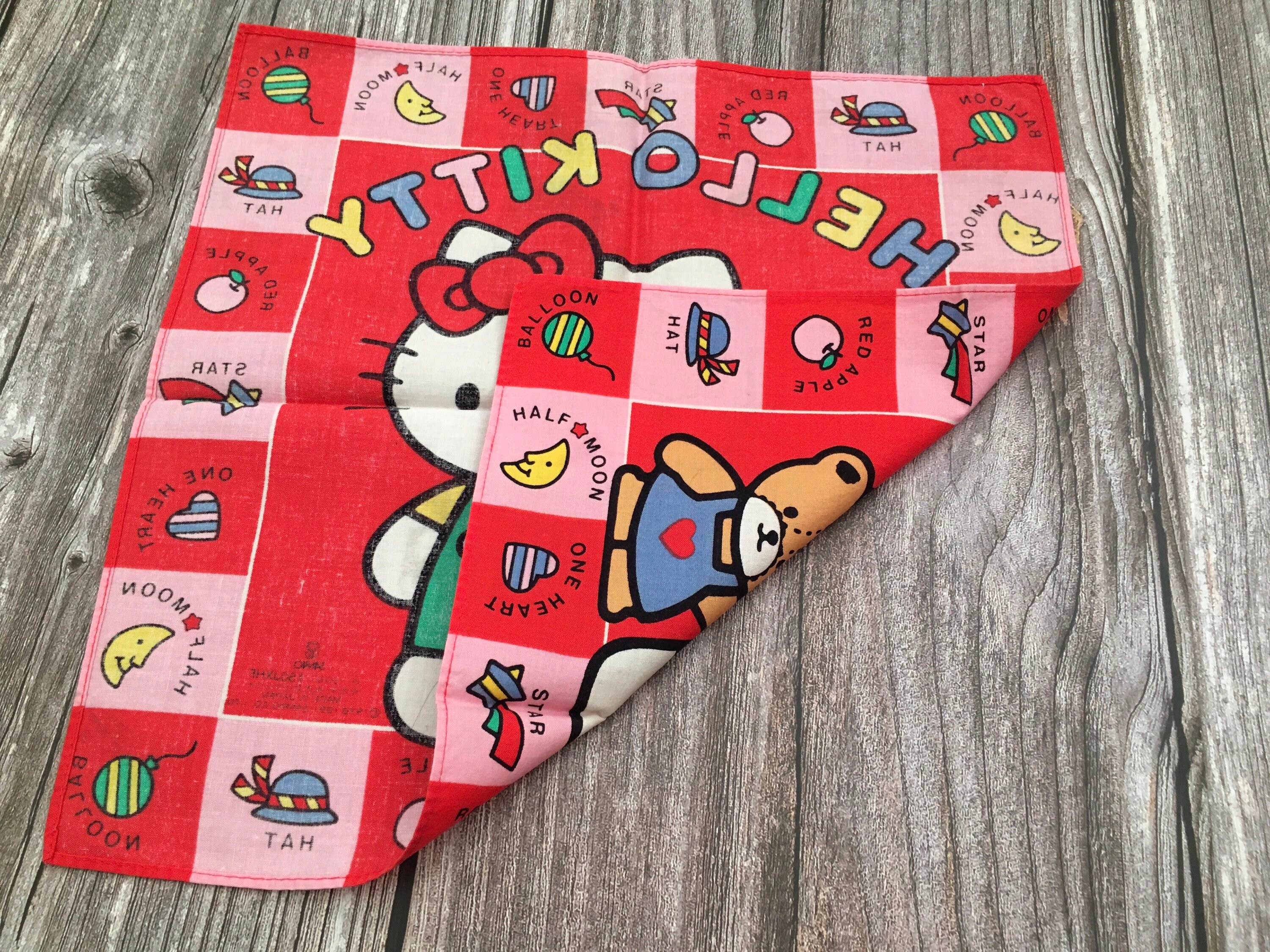 ヴィンテージ ハローキティ ハンカチ 1991年 サンリオ ジャパン