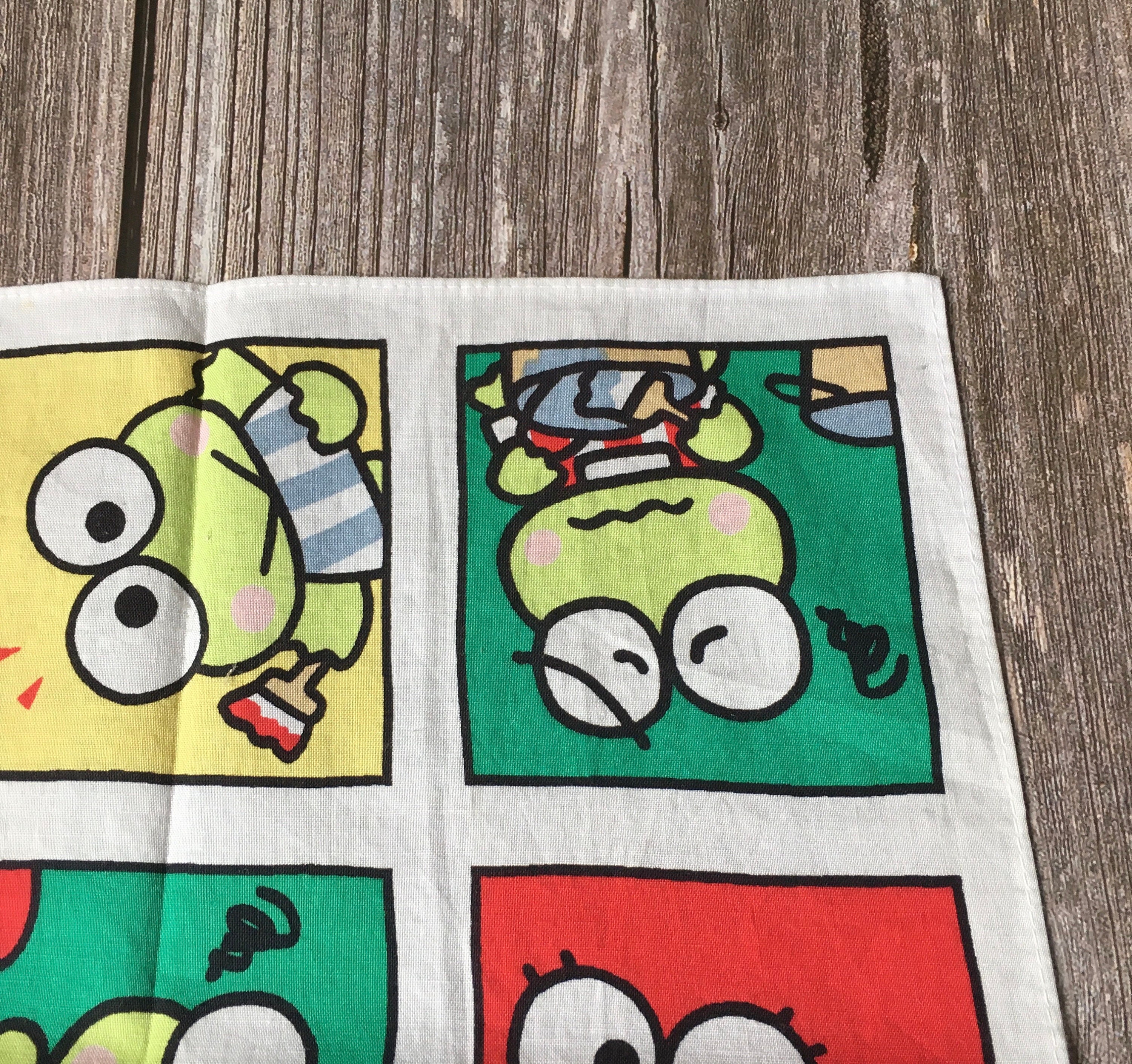 ヴィンテージ 90年代 サンリオ けろけろ けろっぴ ハンカチ