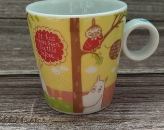 Vintage Moomin Little My Mug: Collectible Ceramic Cup, Japan