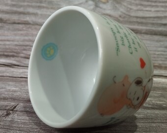 ヴィンテージ スヌーピー＆チャーリー・ブラウン セラミックマグカップ