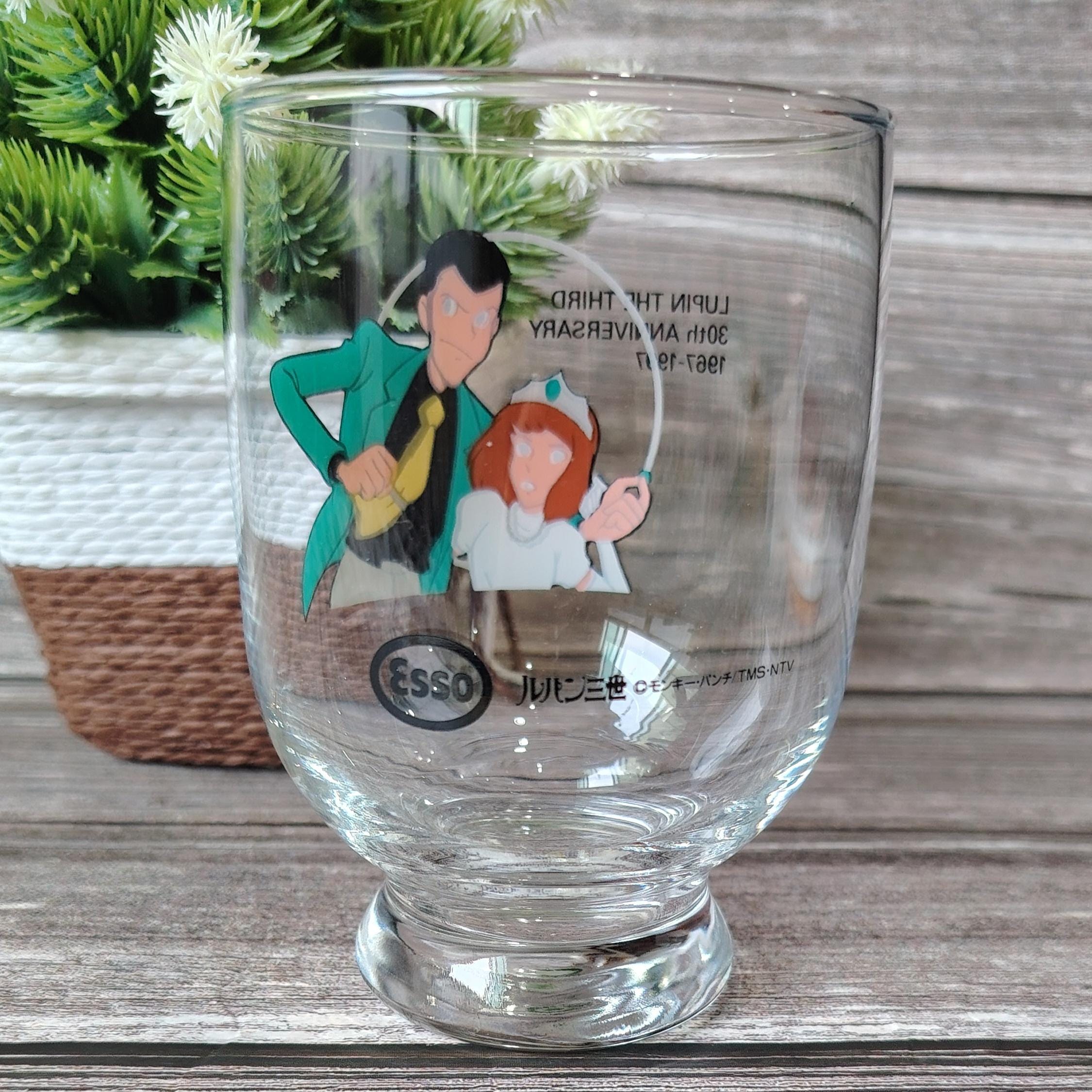 ルパン三世30周年記念ヴィンテージガラスカップ 日本 1997年 - Etsy 日本
