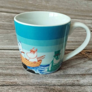 The Story of  Moomin Moomin Valley, Moomin Characters Mugs Gift Ceramic Espresso cup Coffee Cups 90s