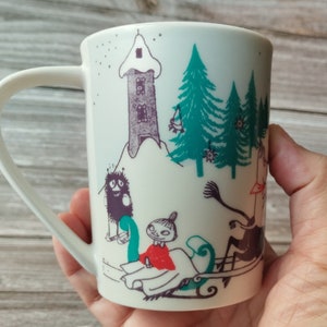 Kubek Muminka Moominvalley Vintage Coffee Espresso Cup Ceramic